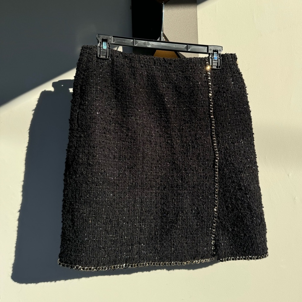 Chanel Iridescent Tweed Skirt